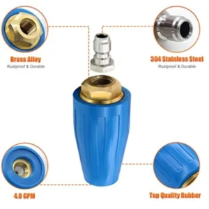 360 Degree Rotating High Pressure Turbo Nozzle