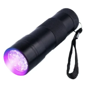 395NM UV Purple Light Waterproof Aluminium LED Torch