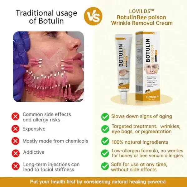 Botulin Bee Poison Wrinkle Removal Cream