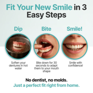 Custom-Fit Full Functional Dentures