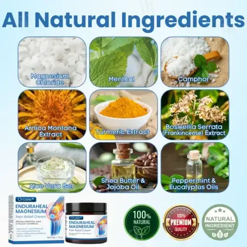 EnduraHeal Magnesium Pain Relief Cream