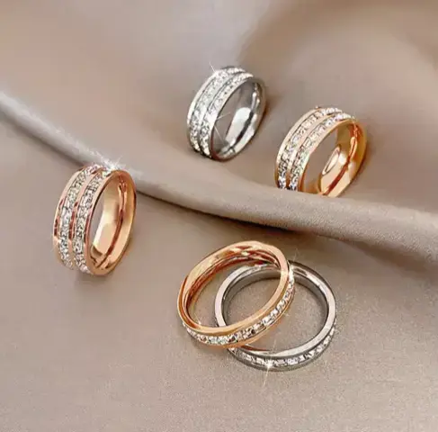 Lymphatic Magnetic Therapy Diamond Ring