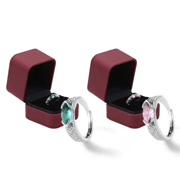 Magnetology Moissanite Diamond Ring