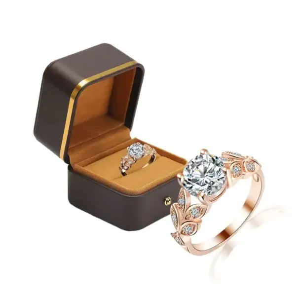 Magnetology Moissanite Diamond Ring