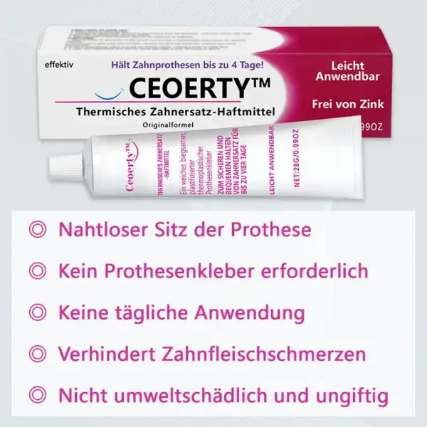 Thermischer Prothesenkleber