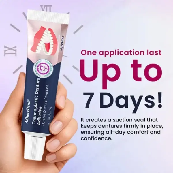 Thermoplastic Denture Adhesive