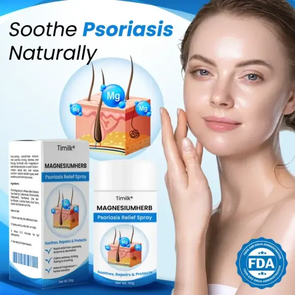 Timilk® MagnesiumHerb Psoriasis Relief Cream