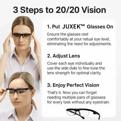 ADJUSTABLE FOCUS GLASSES See Every Moment Clearly With - Image 11
