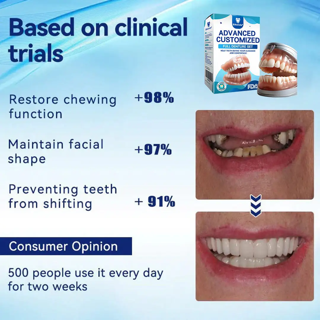 Advanced Customized Full Denture Set - Image 3