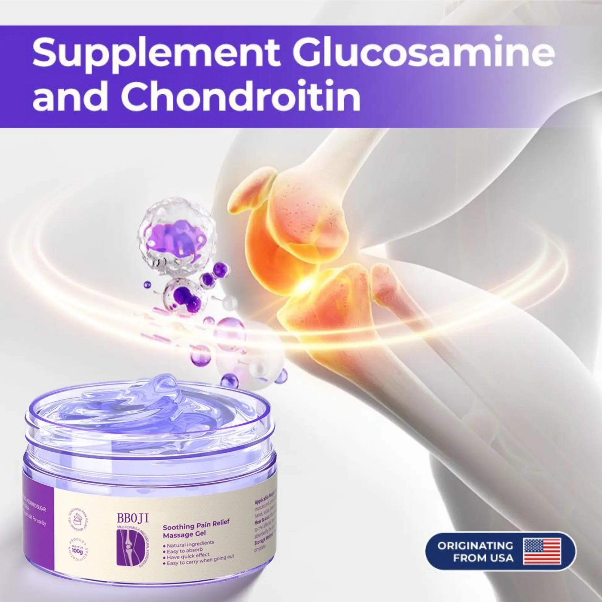 Purple Gel Refuse pain and inflammation - Image 3