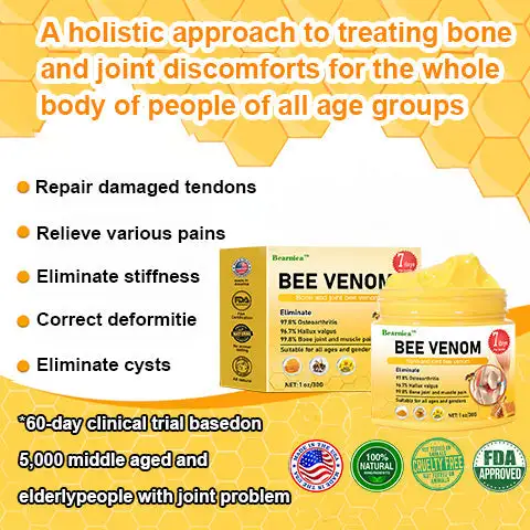 Bee Venom Advanced Joint and Bone Therapy Cream - Image 5