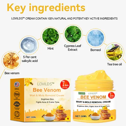 Bee Venom Wart & Moles Removal Cream - Image 7