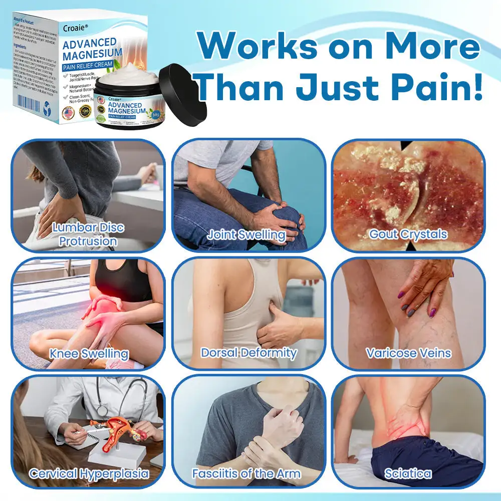 Advanced Magnesium Pain Relief Cream - Image 7
