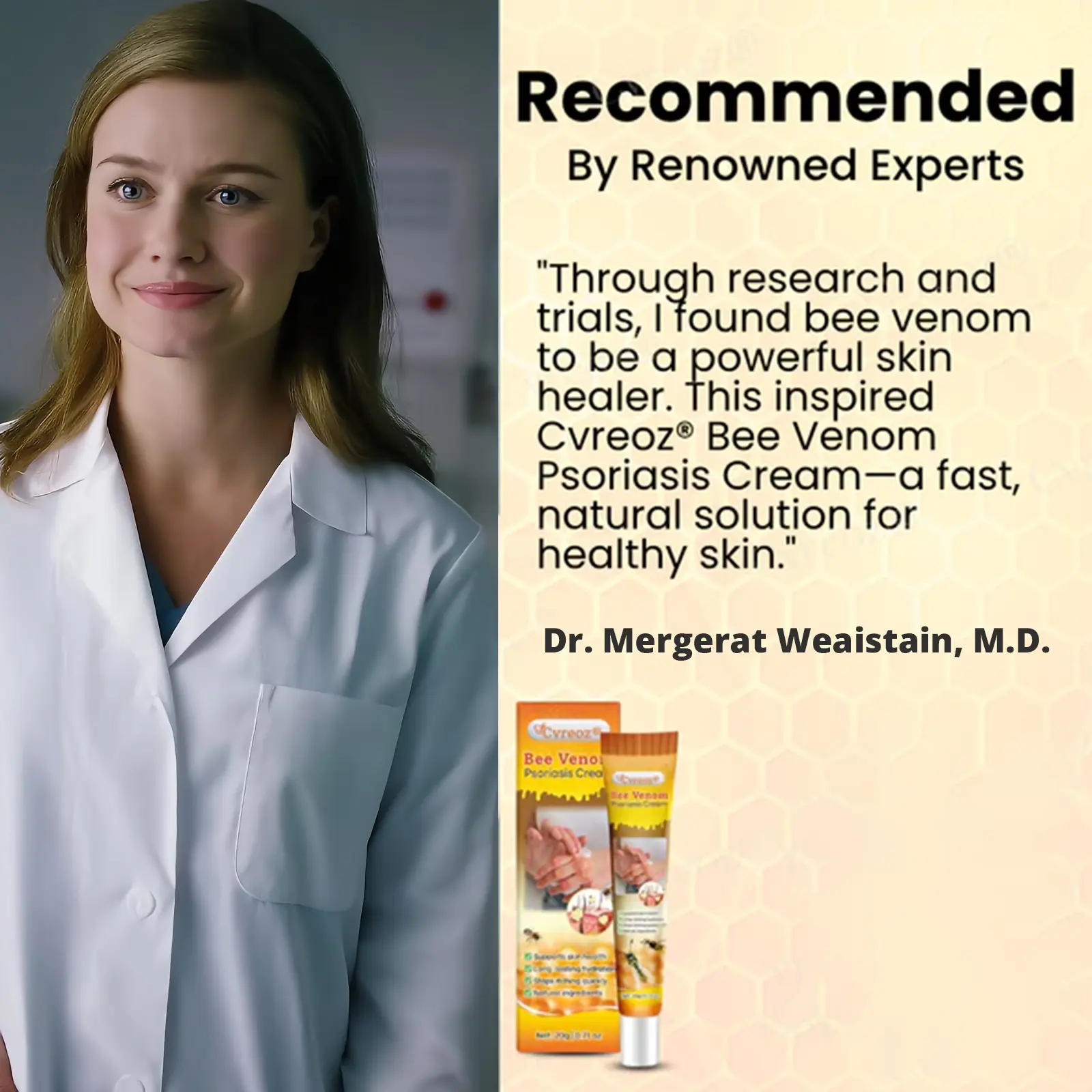 Bee Venom Psoriasis Cream - Image 3