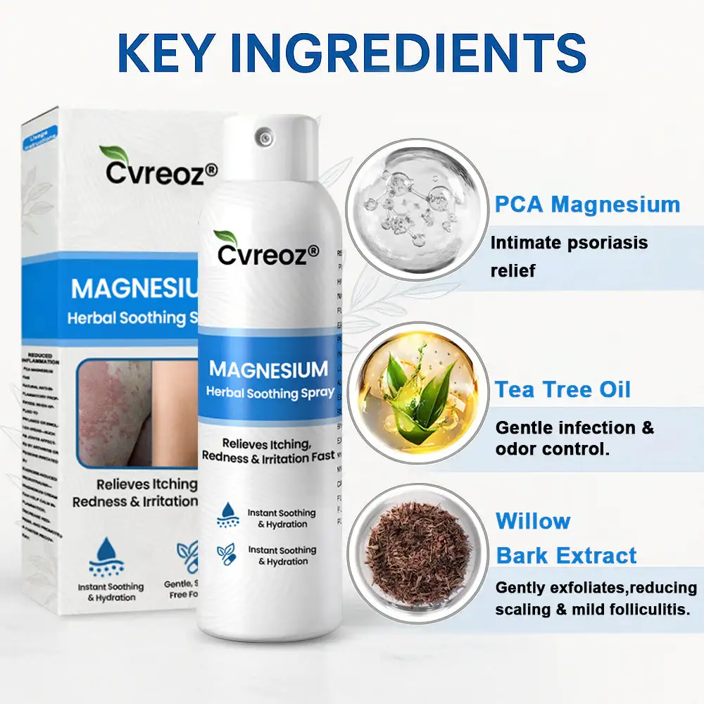 Magnesium Herbal Psoriasis Spray - Image 5