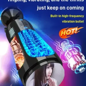 Fully automatic, hands-free retractable relaxation cup