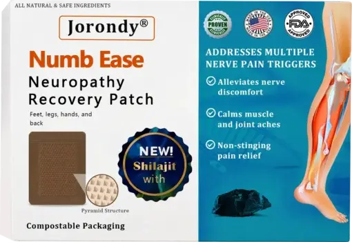 NumbEase Neuropathy Recovery Patch-with Himalayan Shilajit - Image 10