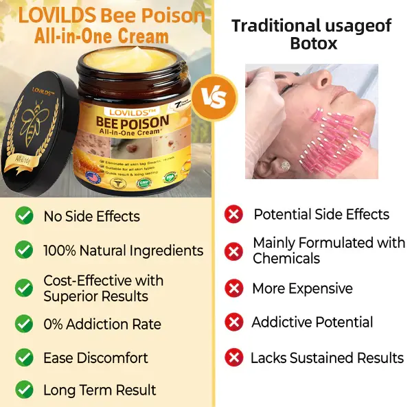 Bee Poison All-in-One Cream US Dermatologist Approved - Image 10