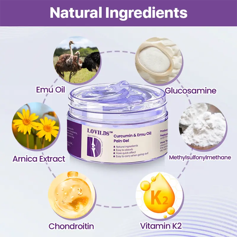 Curcumin & Emu Oil Pain Gel - Image 9