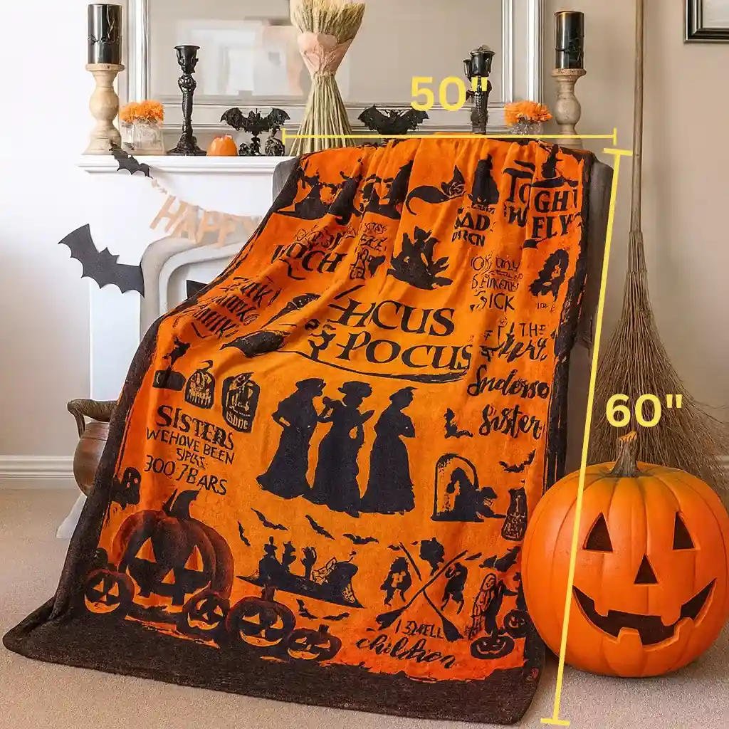 Halloween Spooky Blanket - Image 2