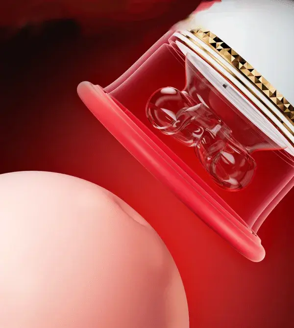 Kiss of an Angel – Breast Masturbator with Suction & Licking Stimulation - Image 3