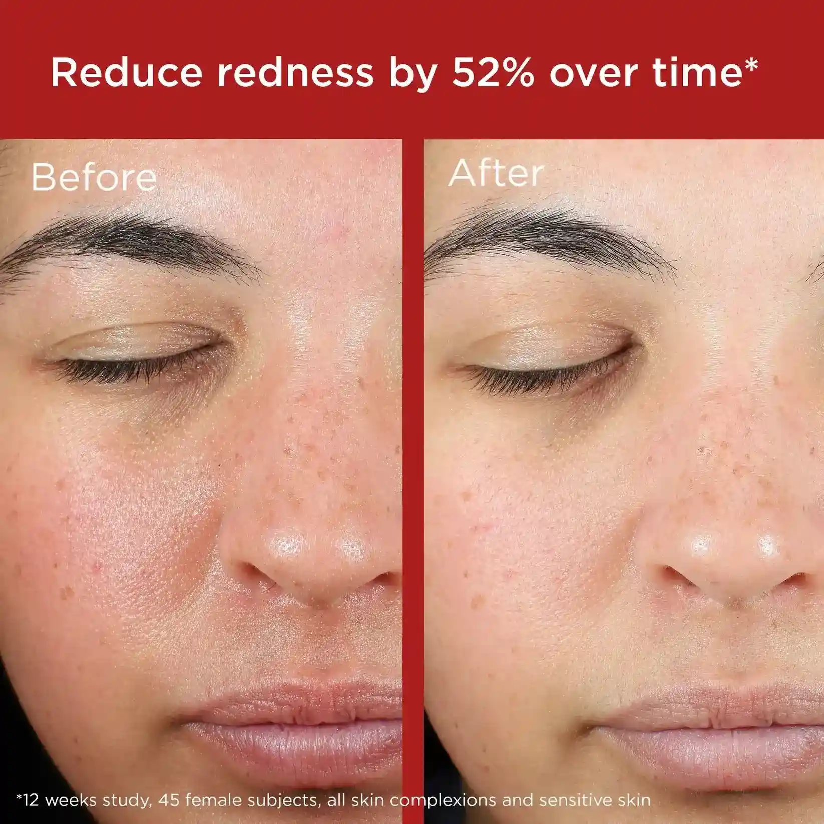 LOVILDS UV Skin Recovery Red Color Correcting Green Tint Broad Spectrum SPF 50 - Image 3