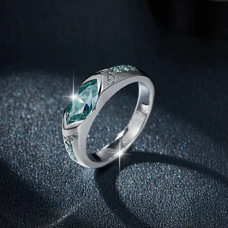 DIYSTAR Magnetology Moissanite Diamond Ring - Image 2