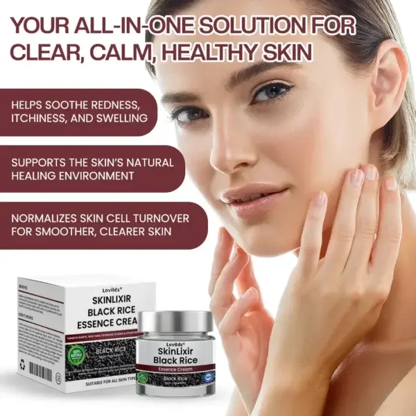 SkinLixir Black Rice Essence Cream - Image 3