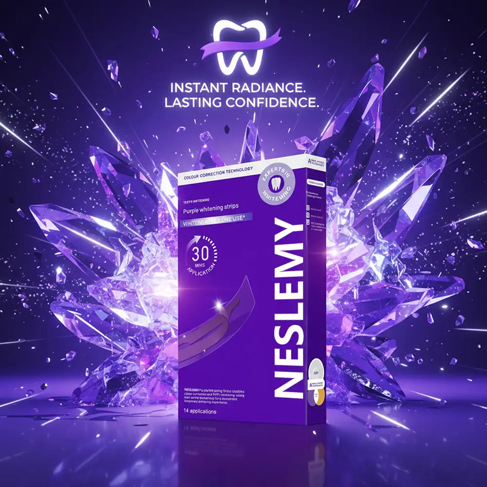 NESLEMY Whitening Strips – Whiter Teeth in 30 Minutes