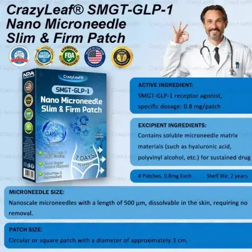 Nano Microneedle Slim & Firm Patch with Collagen Peptides