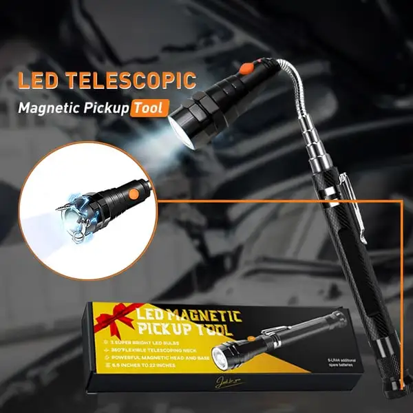 Upgraded Magnetic Pick-Up Tool – See It. Reach It. Grab It. - Image 5