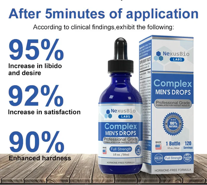 NexusBio Labs Complex Men's Drops - Image 6