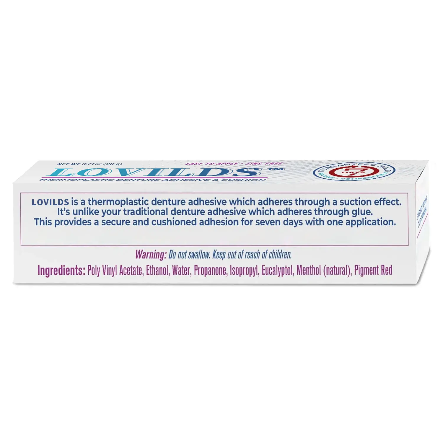 Thermoplastic Denture Adhesive & Cushion - Image 2