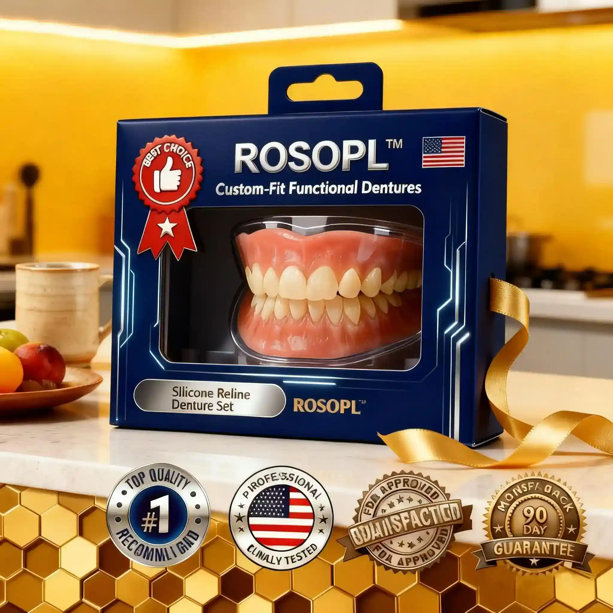 Custom-Made Full-Function Dentures