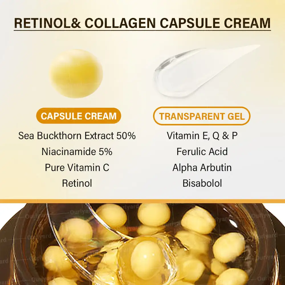 Anti-Aging Moisturizing Cream with Hyaluronic Acid - Retinol & Collagen - Image 7