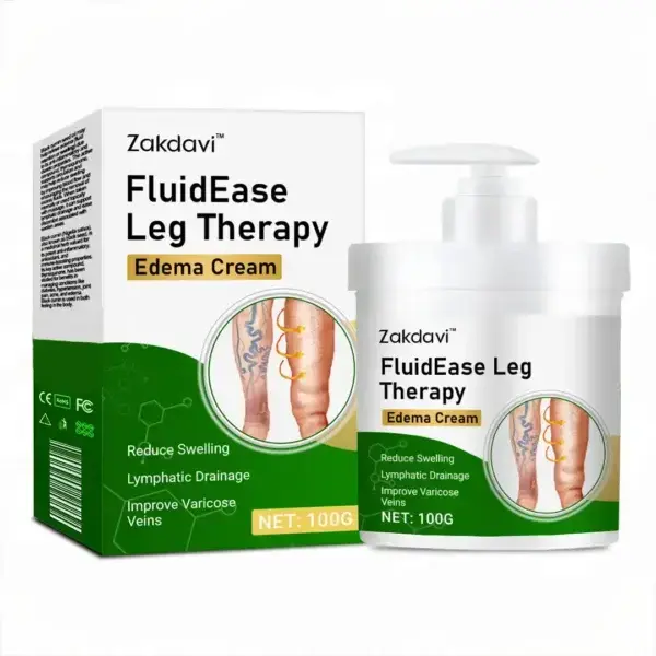 FluidEase Leg Therapy Edema Cream - Image 2
