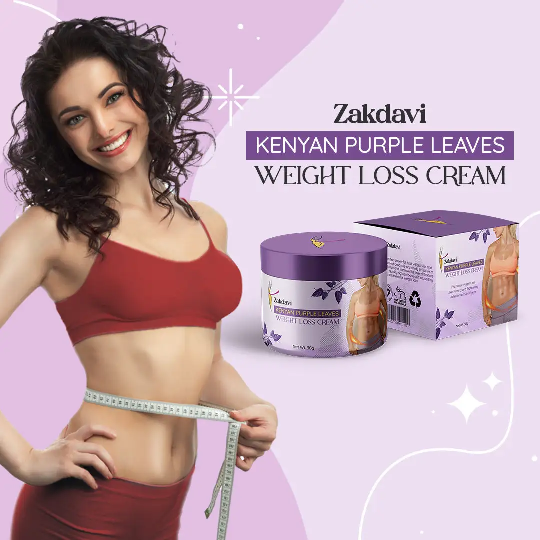 Zakdavi Kenyan Purple Leaves Weight Loss Cream - Image 2