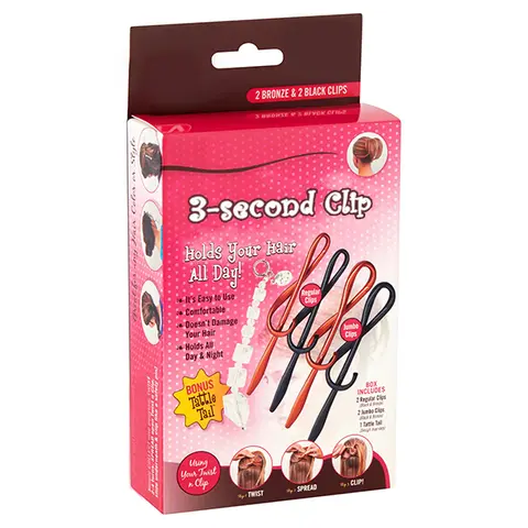 3-Second Hair Styling Clip (Set of 4) - Image 4