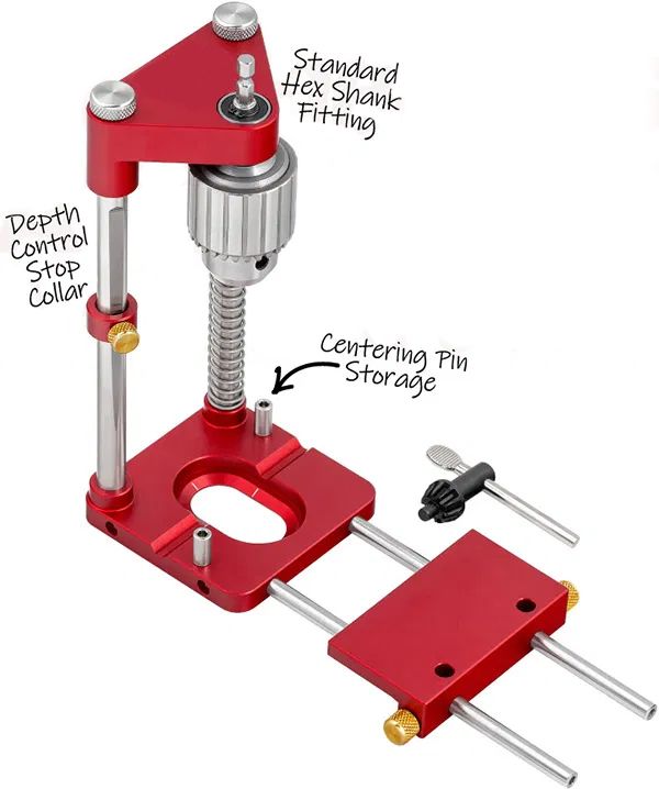 WOODPECKERS AUTO-LINE DRILL GUIDE - Image 6
