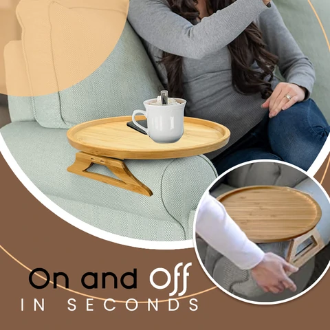 ECO-FRIENDLY SOFA ARMREST TRAY - Image 5