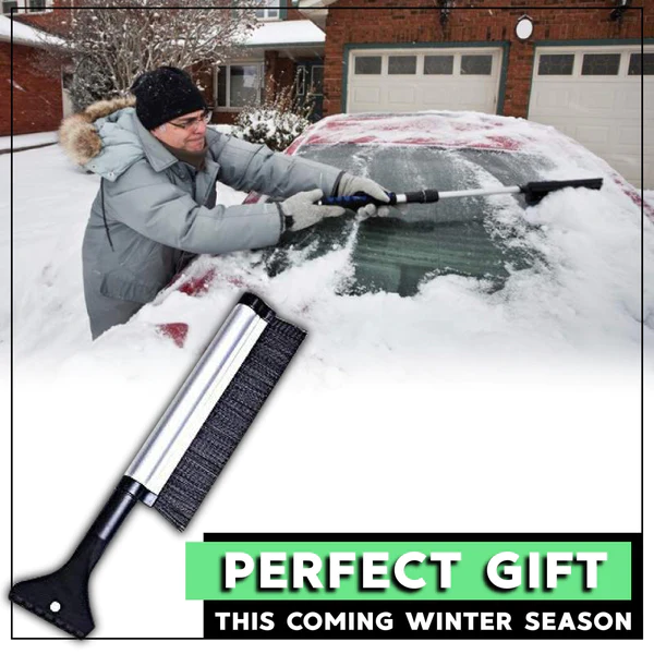 2 in 1 Extendable Ice Scraper - Image 3