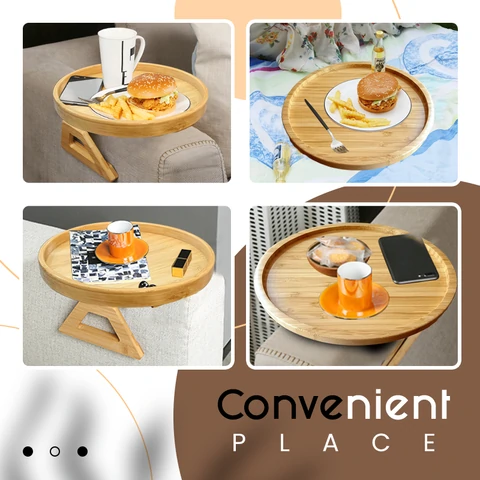 ECO-FRIENDLY SOFA ARMREST TRAY - Image 4