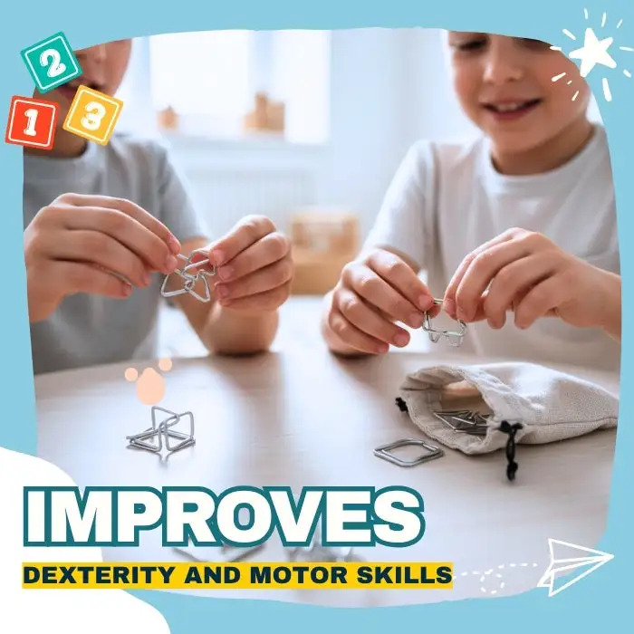 3D Metal Challenge Puzzle Toy - Image 5