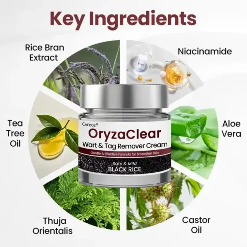 OryzaClear Black Rice Botanical Keratin-Softening Cream - Image 8