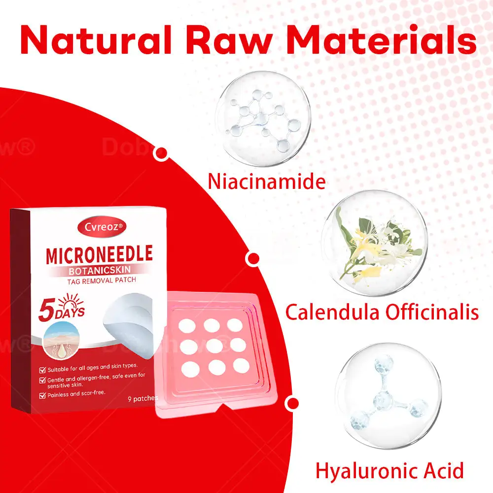 MicroNeedle BotanicSkin Tag Removal Patch - Image 3