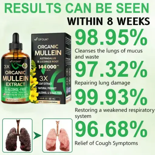 3X Concentrated Mullein Lung Cleanse Drops - Image 5