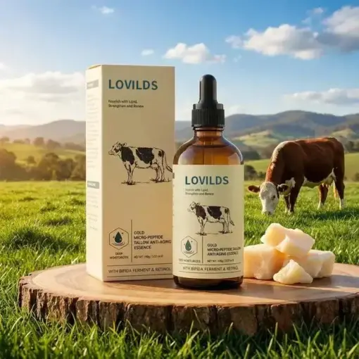 Golden Micro-Peptide Tallow Serum