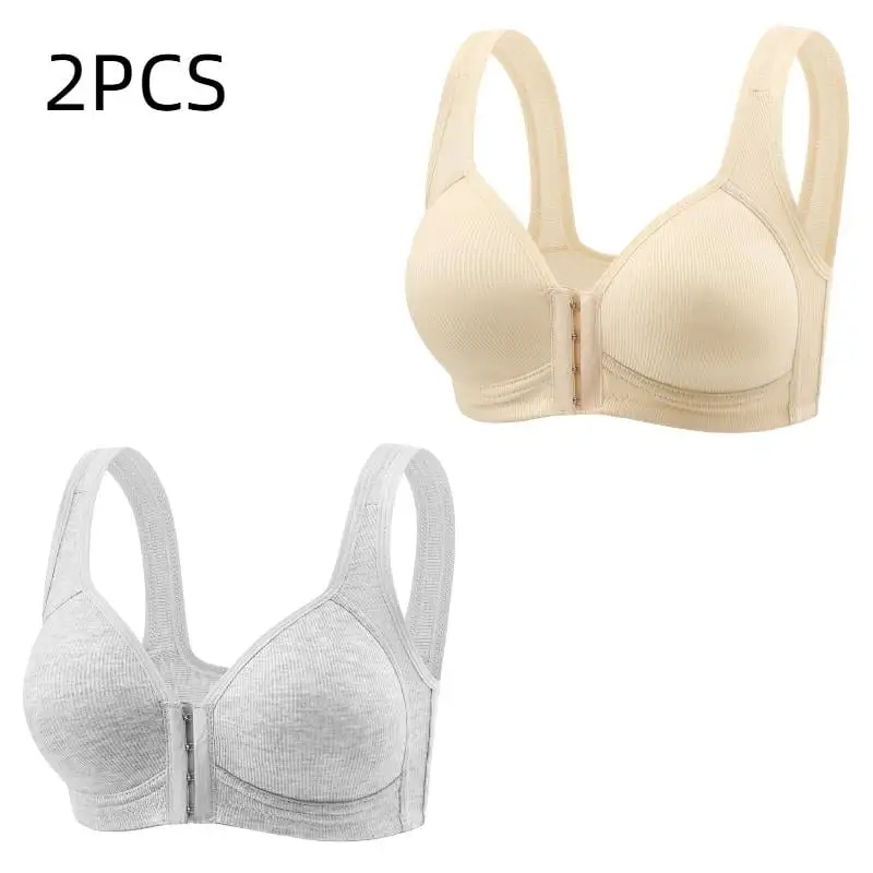 4pcs-front-closure-push-up-bras - Image 11