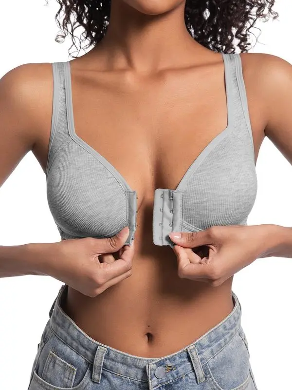 4pcs-front-closure-push-up-bras - Image 5