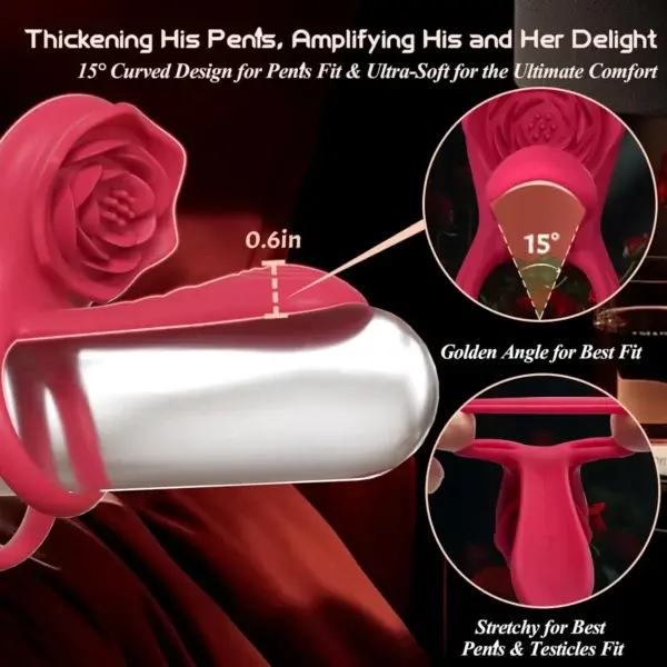 Enchanted Girl Luxe Smart Vibrating Ring - Image 3